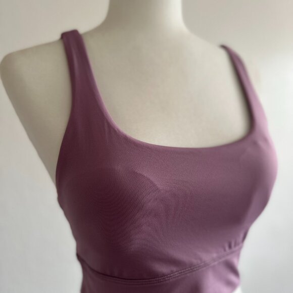 NWT lululemon Energy Longline Bra - Lavender Lux - 8 (Medium Support, B–D Cups) - Picture 1 of 8